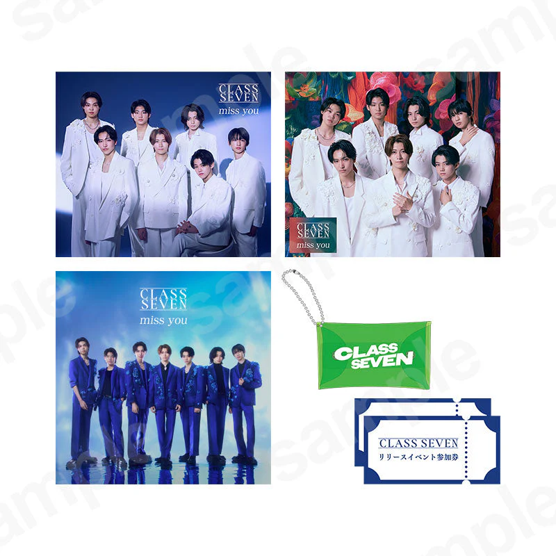 【予約商品・イベント参加券付】《3形態まとめ買い特典付 (“ZAWAMEKI” GREEN ver.)》「miss you」初回生産限定盤A・初回生産限定盤B・通常盤