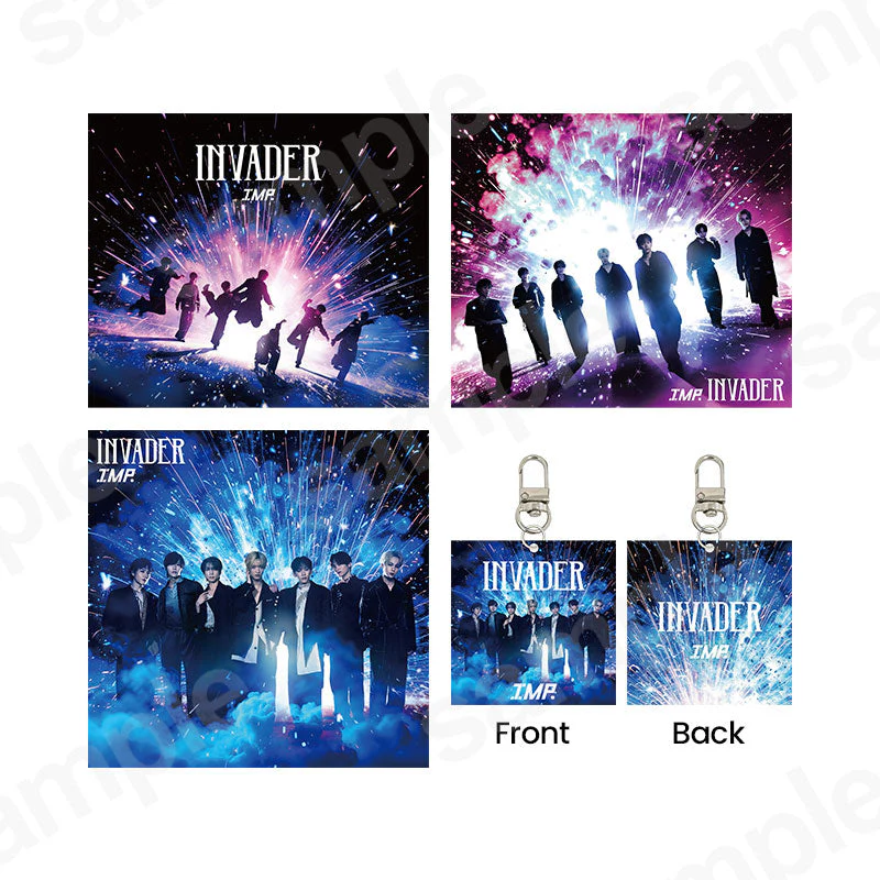 《3形態まとめ買い特典付》「INVADER」初回生産限定盤A・初回生産限定盤B・通常盤 (INVADER ver.)