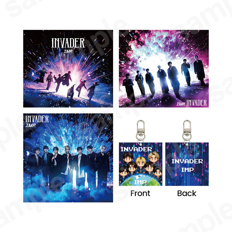 《3形態まとめ買い特典付》「INVADER」初回生産限定盤A・初回生産限定盤B・通常盤 (地球侵略者 8bit ver.)