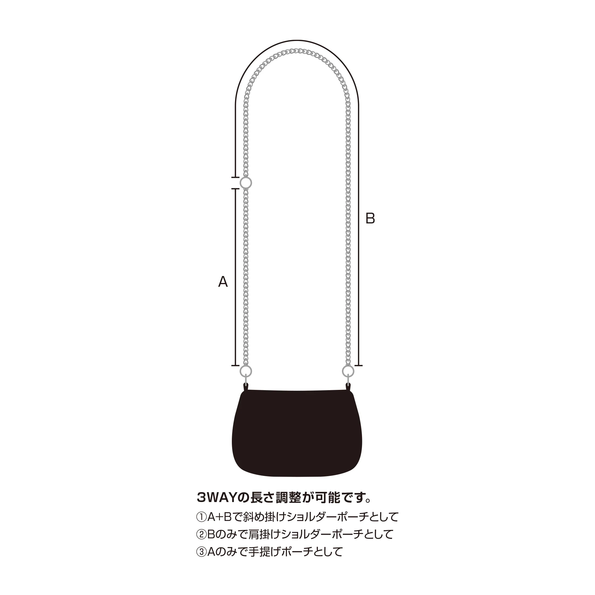 ［No.Ⅰ］ショルダーポーチ - Image 4