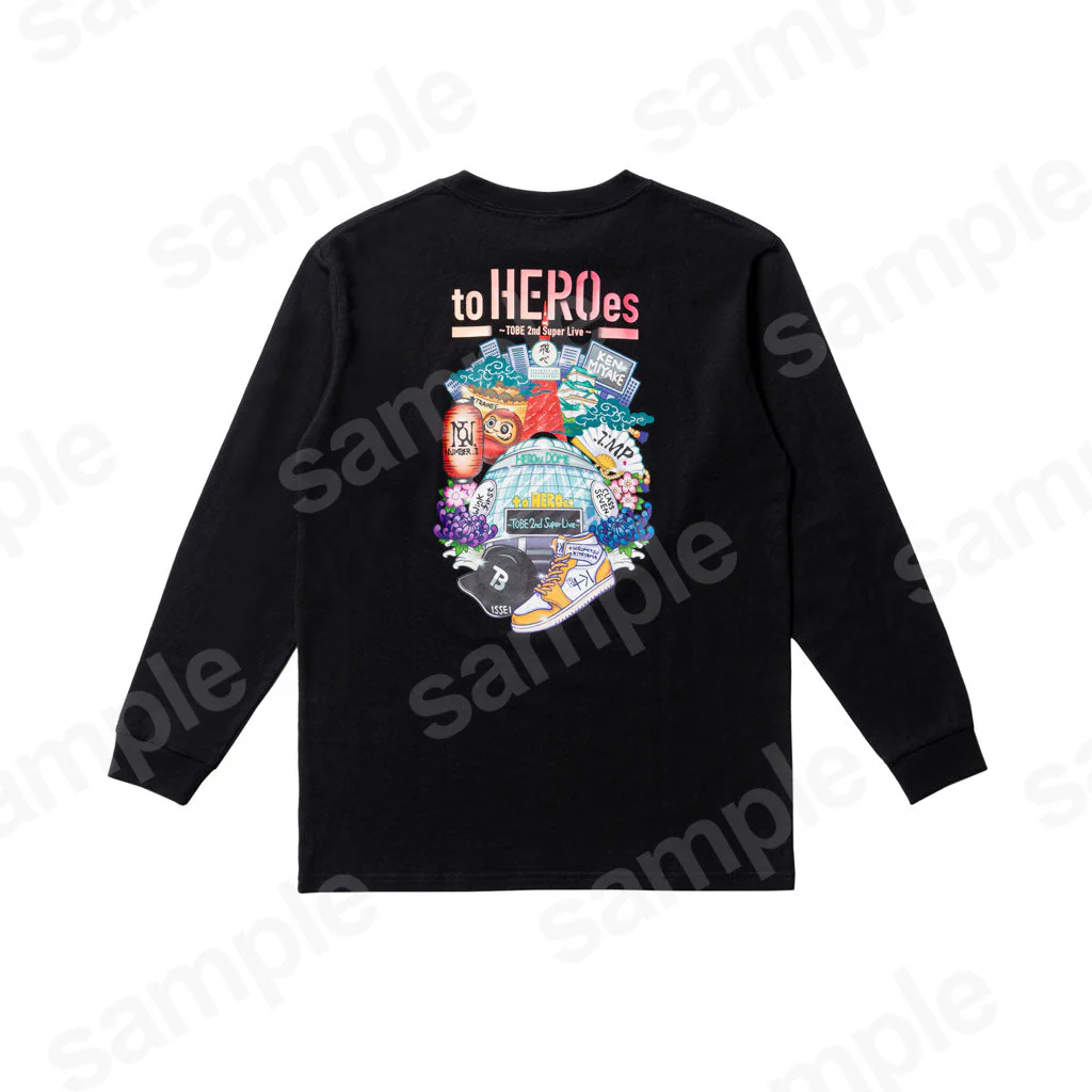 [to HEROes 2nd]ロングTシャツ - Image 2