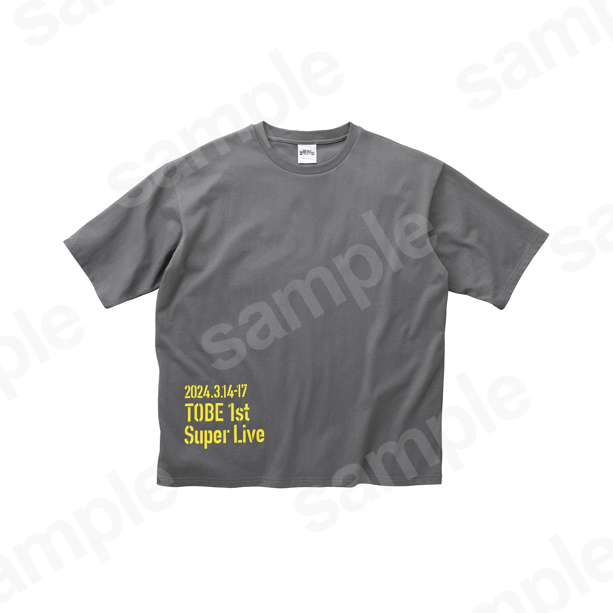 Tシャツ／グレー