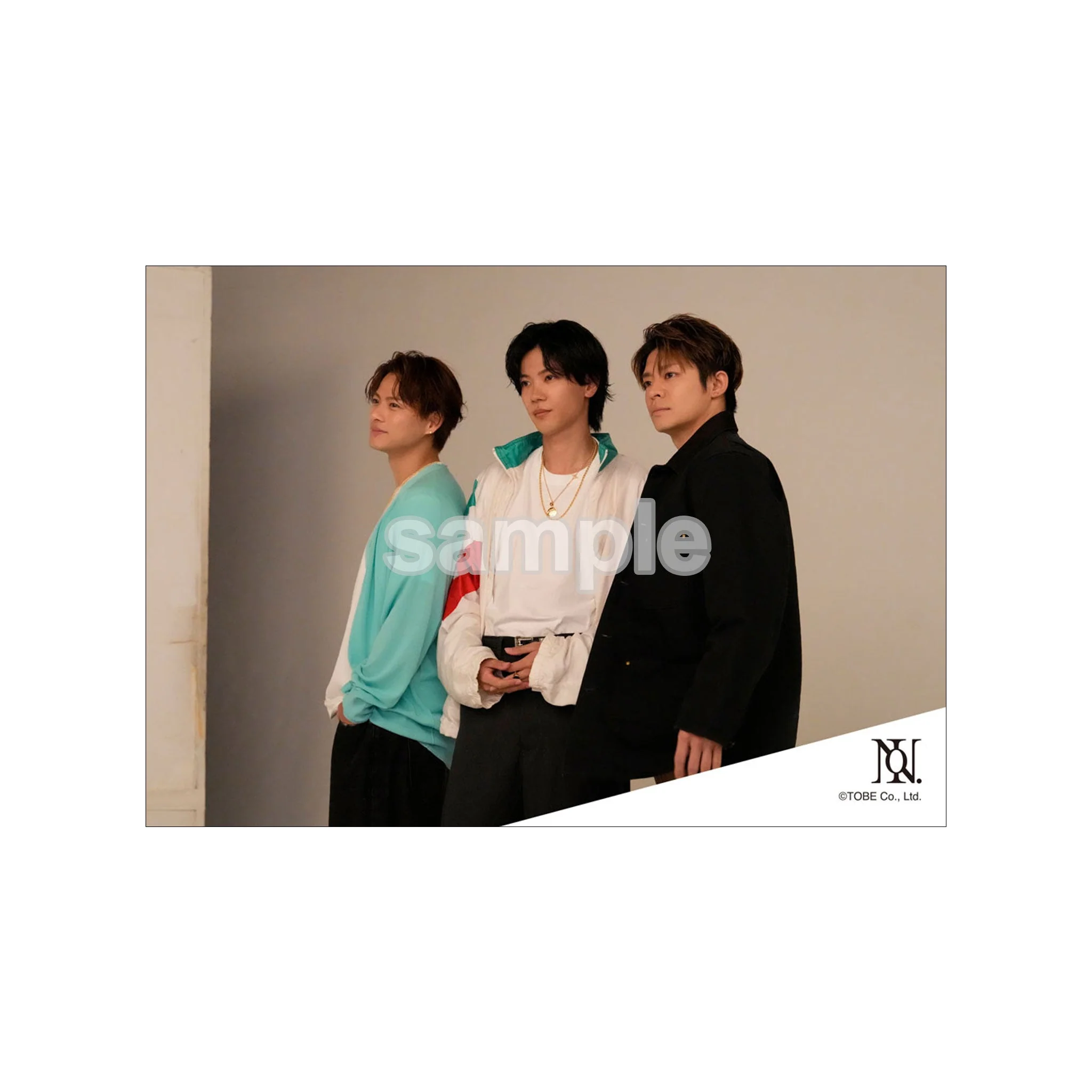 「to HEROes ～TOBE 1st Super Live～」グッズ撮影オリジナルフォト3／Number_i